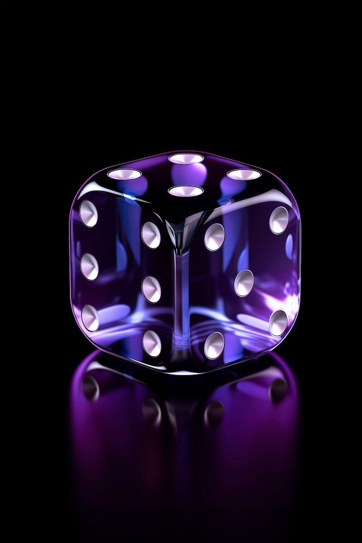 Live casino dealer at table with digital interface
