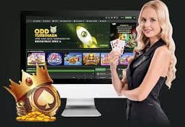Professional live baccarat dealer at under 2.75 studio with multiple camera angles