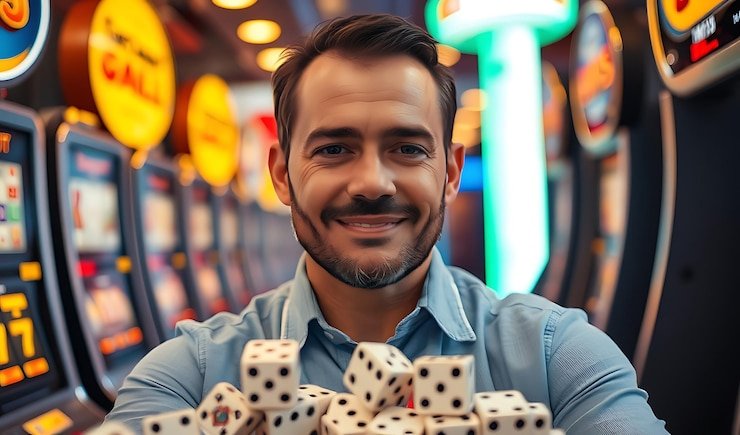 under 2.75 games lobby showing Nolimit City titles, other slots, and live-dealer tables